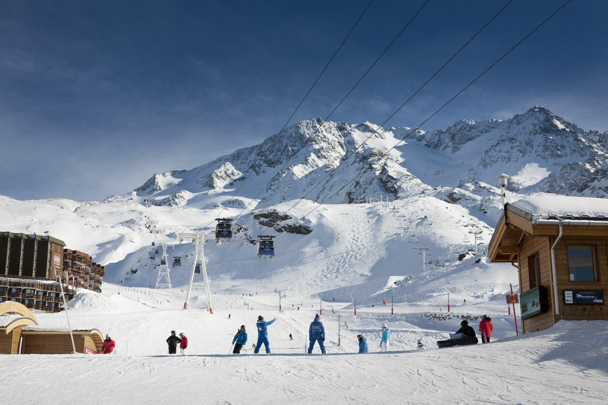 Hotel Marielle Val Thorens Exteriör bild