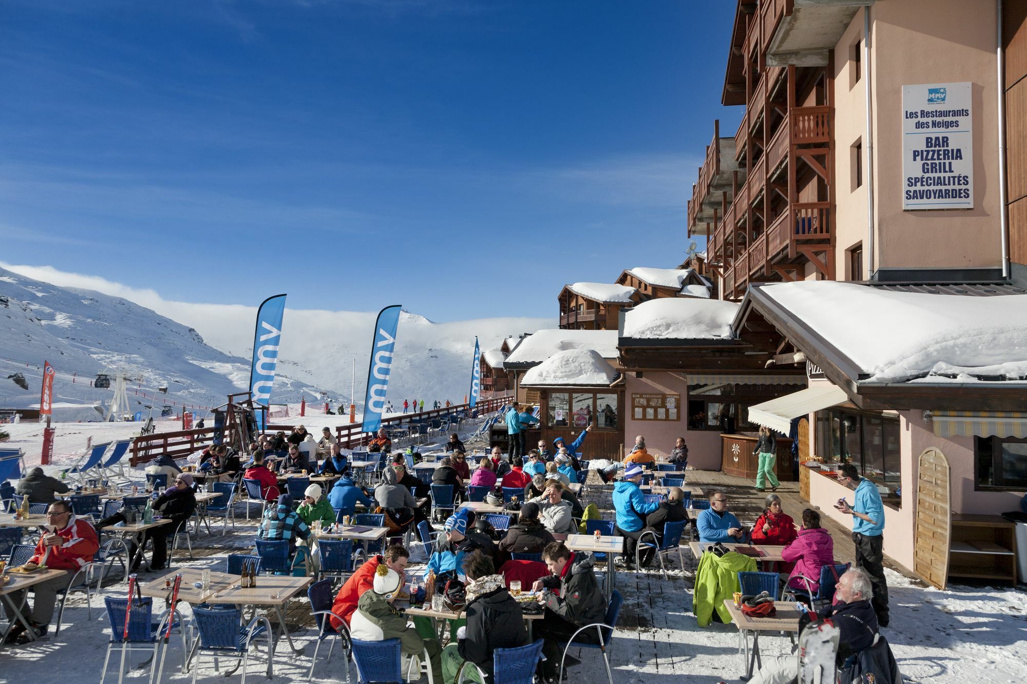 Hotel Marielle Val Thorens Exteriör bild