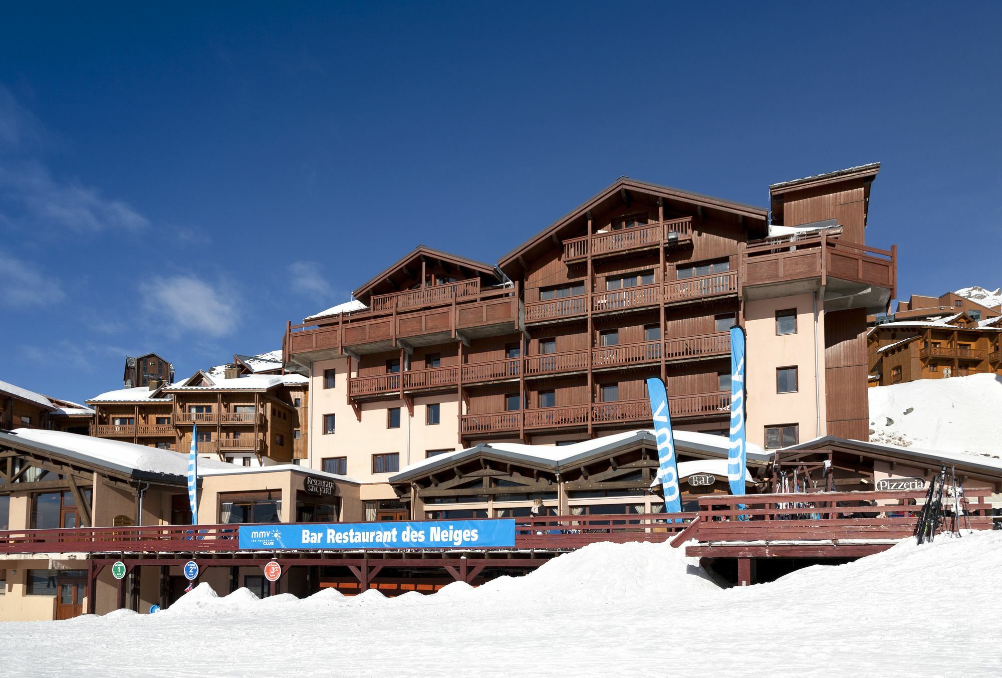 Hotel Marielle Val Thorens Exteriör bild